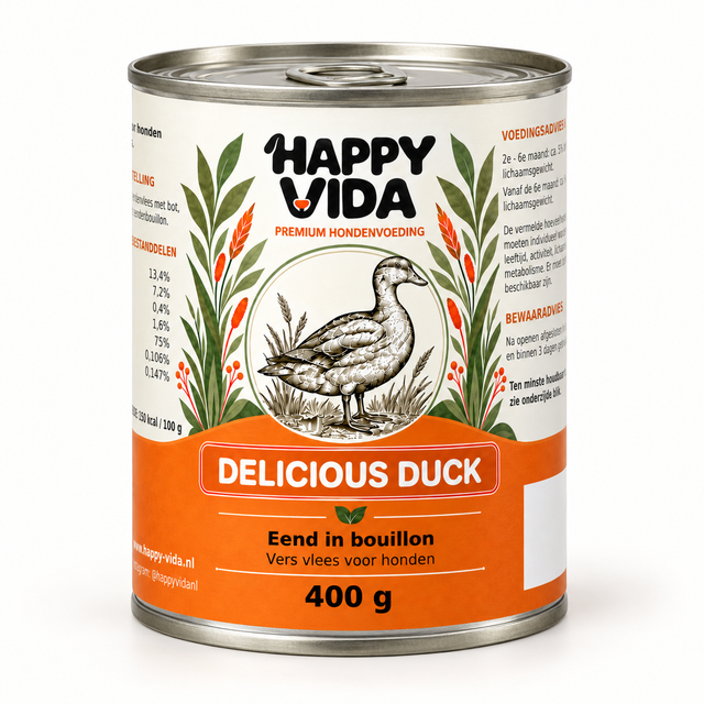 HAPPY VIDA – Delicious Duck (blik)